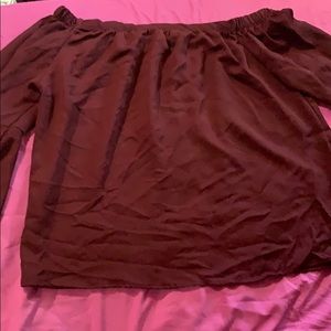 Off the shoulder top